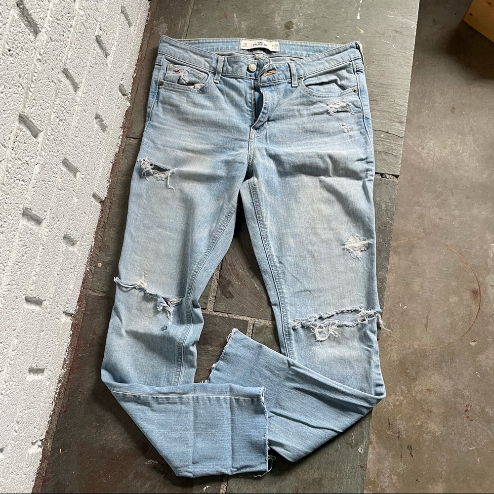 Hollister distressed jeans